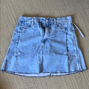 Simon Miller Nashua Denim Mini Skirt Size 28 Blue